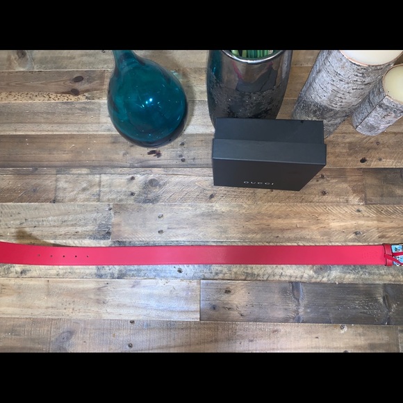 Gucci Supreme Blooms GG Logo Belt w/Tiger Buckle - Picture 5 of 8